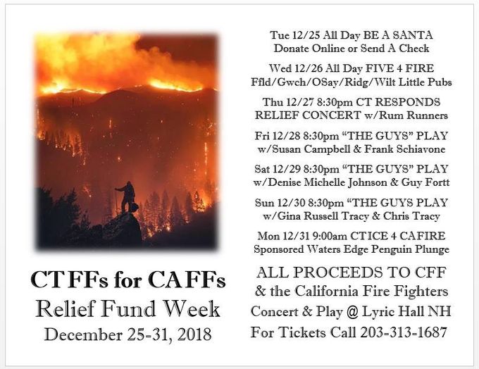 Benefit for California Firefighters 2018