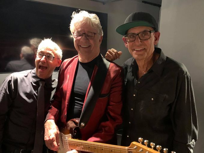 Brian and John playing  in NYC with Bernie Williams,Liberty Devitto,Will lee, Steve Miller at the Play station theater.
